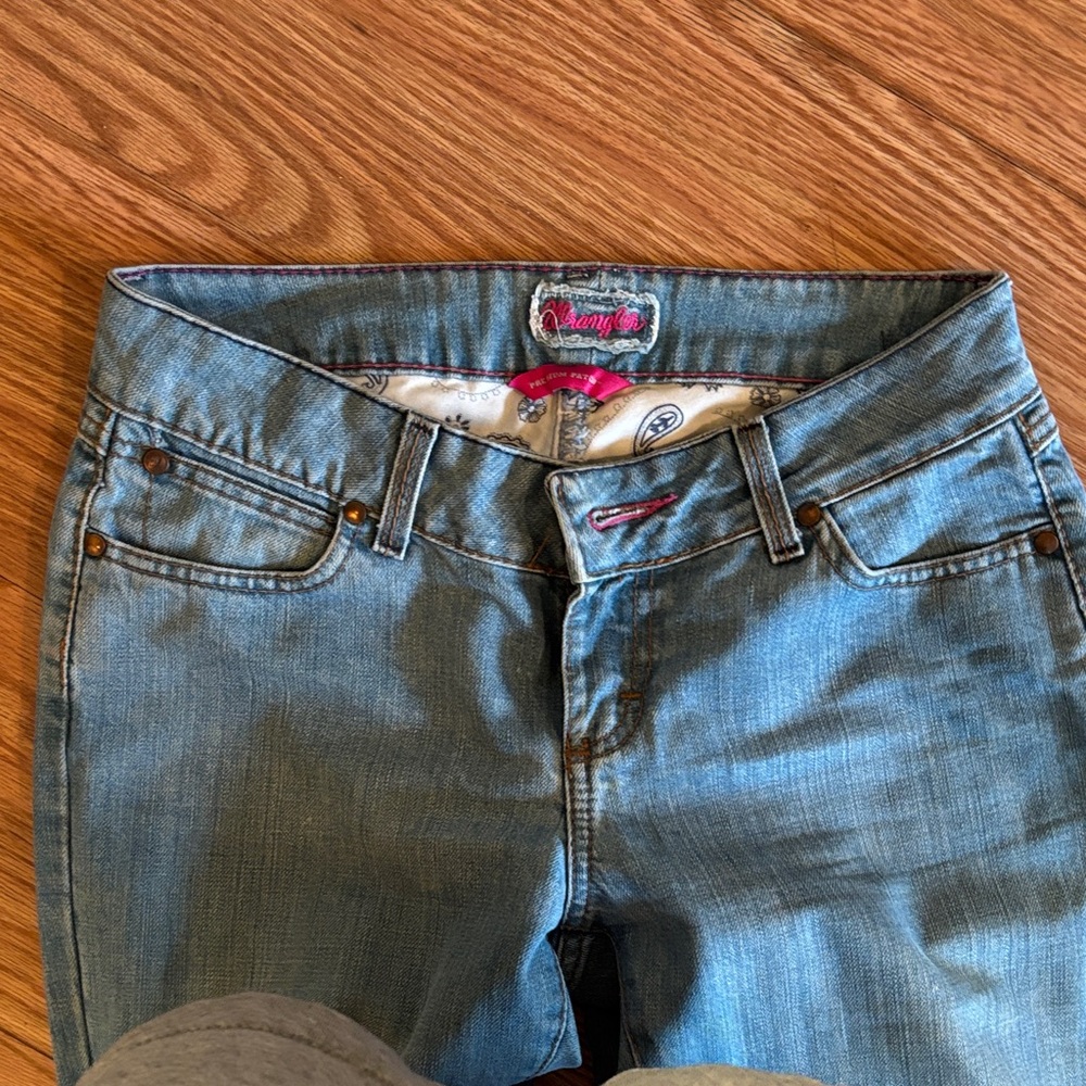 Wrangler low Rise Blue Jeans bootcut